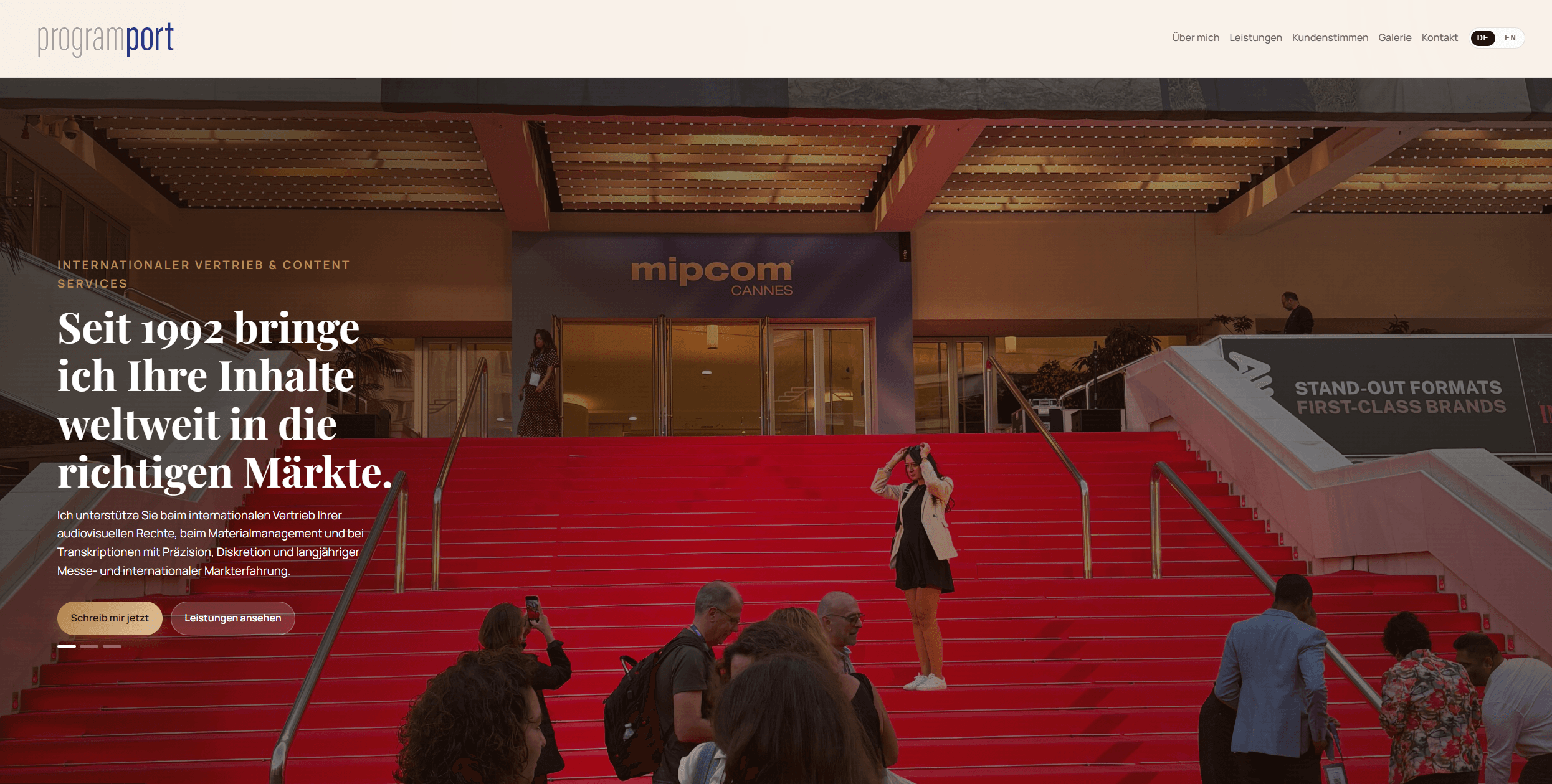 Programport Projektvorschau